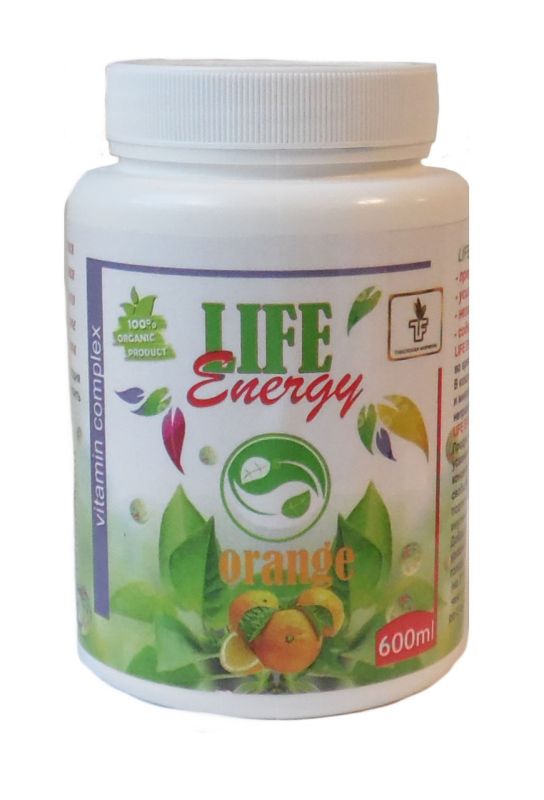 Life Energy orange збалансований замінник їжі 600 мл Тибетська формула
