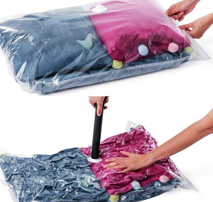 Вакуумні пакети це вакуумні пакети для одягу 50x60 см