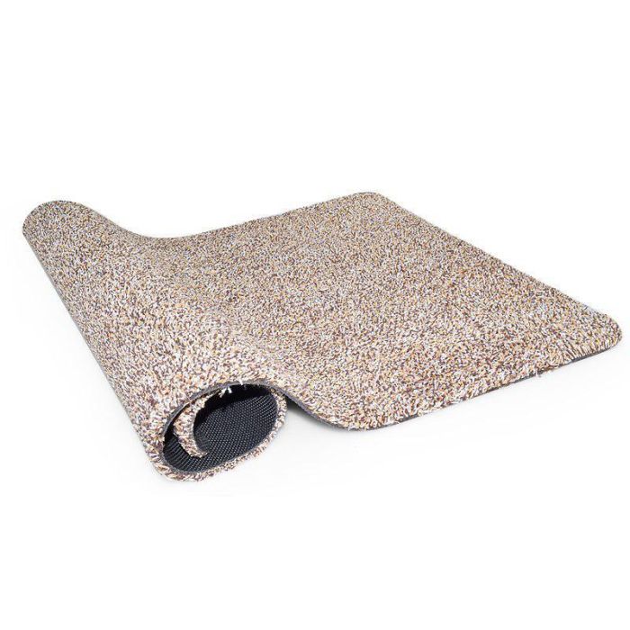 Вологопоглинаючий килимок придверний Clean Step Mat Бежевий 70х46 см килимок під вхідні двері