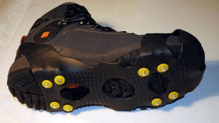 Льодоступи на взуття Non-Slip на 8 шипів - розмір L 39-44 накладки на взуття проти ковзання ледоступы