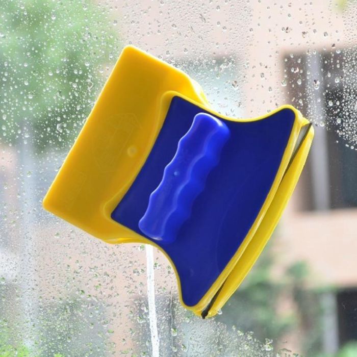 Розпродаж! Магнітна щітка для миття вікон Double Side Glass Cleaner 12 см скребок для миття вікон