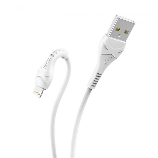 Кабель для айфона шнур Lightning Hoco model X37 Білий кабель лайтнінг - шнур для зарядки айфона 1 м