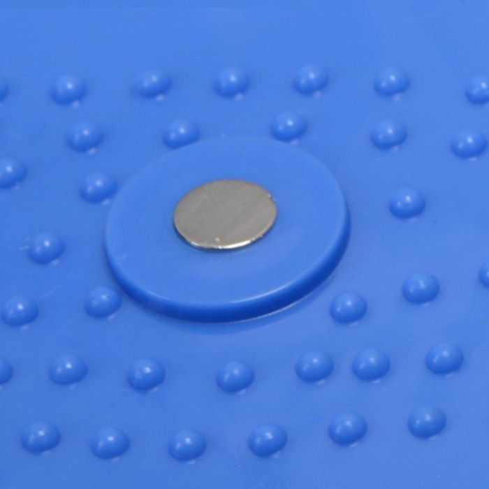 Диск Грація для фітнесу Синій спортивний обертовий диск для талії напольный диск для фитнеса