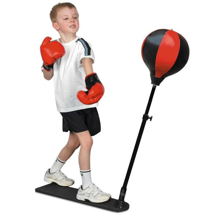 Боксерський набір на стійці Boxing King XJ-E 00828 боксерська груша та рукавички для дітей набор для бокса