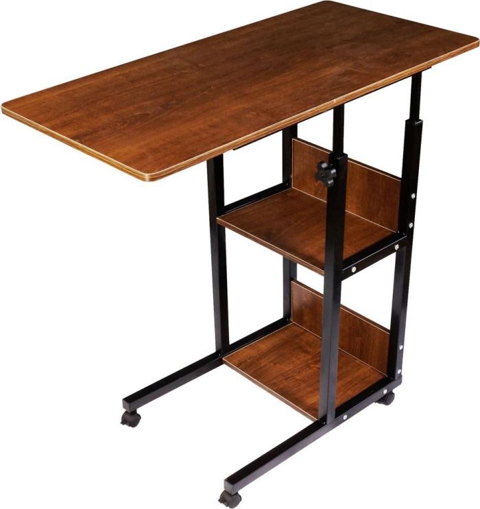 Приліжковий столик на коліщатках для ноутбука модель В22 маленький журнальний столик журнальный столик