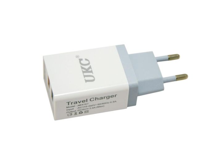 Зарядка для смартфона Fast Charger UKC AR4757 2.4A адаптер для зарядки телефона зарядное для телефона