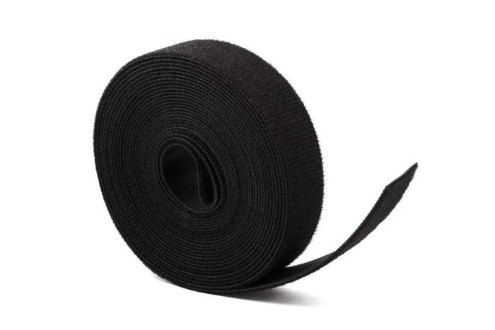 Багаторазова стрічка липучка текстильна Велкро 20мм стяжки липучки для дротів текстильна застібка