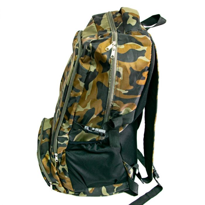 Тактичний рюкзак на 80L камуфляж Woodland Герб України рюкзак туристичний похідний сумка баул