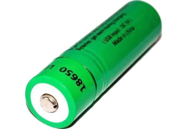 Акумулятор 18650 BLD Li-ion 3.7v 3800mah Green АКБ батарея з USB зарядкою для ліхтарика вейпа шуруповерта