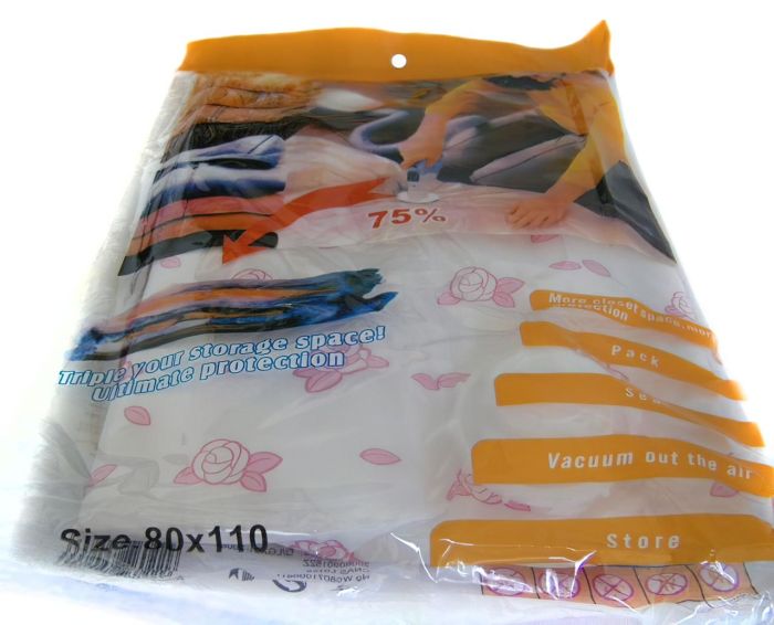 Вакуумний пакет для одягу 80х110 см вакуумний мішок для зберігання речей вакуумные пакеты