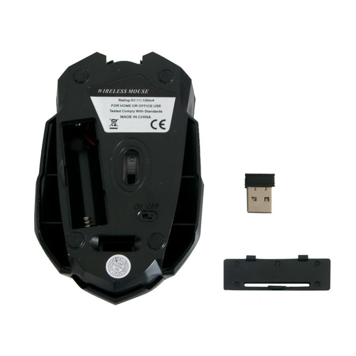 Бездротова миша комп'ютерна UKC Wireless Mouse art-5590 Чорна блютуз мишка для пк беспроводная мышь