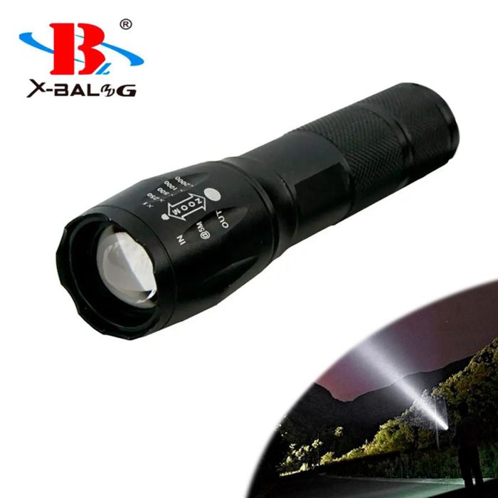 Діодний ліхтарик ручний X-Balog BL 1831-T6 потужний світлодіодний ліхтарик на батарейках лед ліхтарик