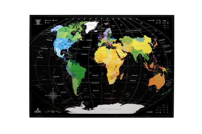 Скретч карта світу без росії та білорусі My Map Perfect World Blank map ENG карта подорожей подарунок