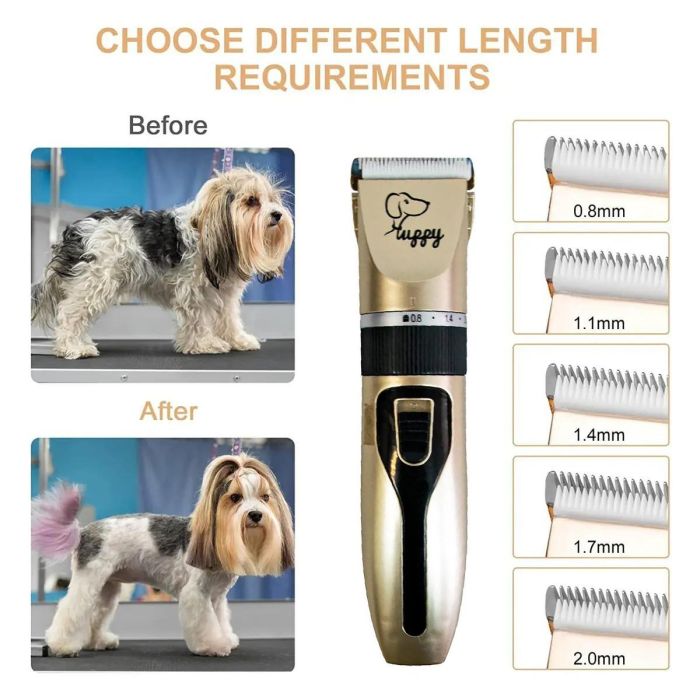 Машинка для стрижки тварин Pet Grooming Hair Clipper Kit набір для грумінгу тример для тварин