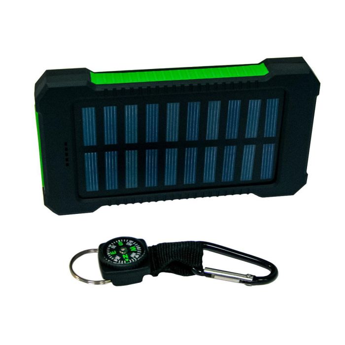 Павербанк із сонячною панеллю Solar Charger B-1-25 20000 mAh портативний зарядний пристрій пауер банк