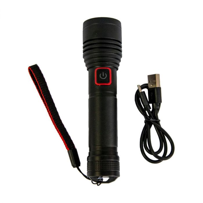 Світлодіодний акумуляторний ліхтар BL P02-P50 USB Type-C тактичний LED ліхтарик кишеньковий ліхтар