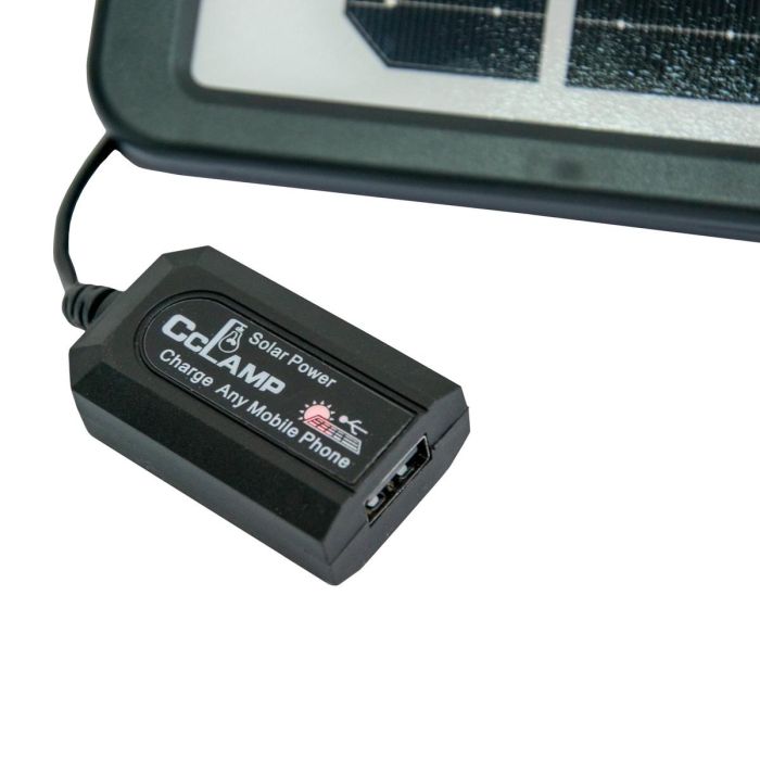 Сонячна батарея для телефону з USB CcLamp CL-680 8W 6V 1.3A портативний зарядний пристрій на сонячних батареях