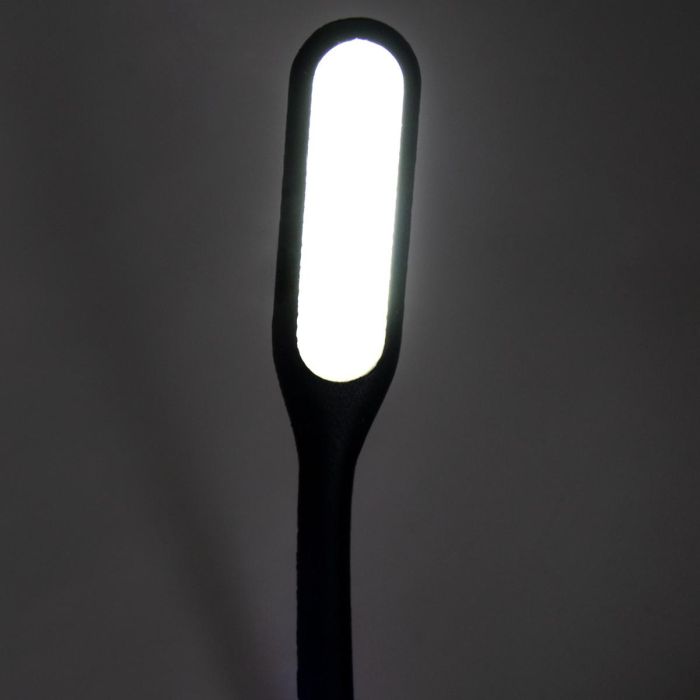 USB лампа для ноутбука Чорна 1.2W світильник від повербанку гнучкий 169х18мм светильник для ноутбука