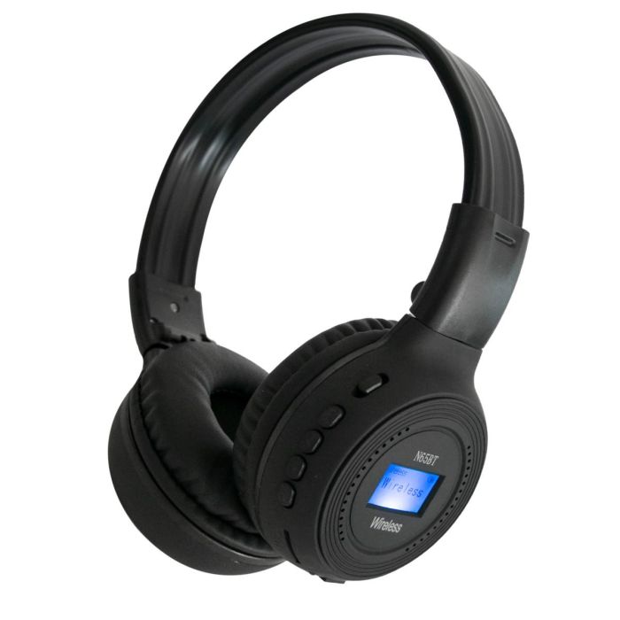 Безпровідні навушники з мікрофоном Digital wireless headphone N65BT Чорні блютуз навушники накладні