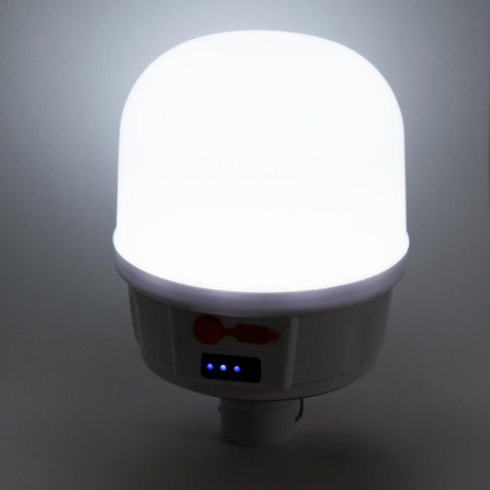 Лампа світлодіодна на сонячній батареї Solar emergency lamp Біла лампа ліхтар кемпінговий акумуляторний