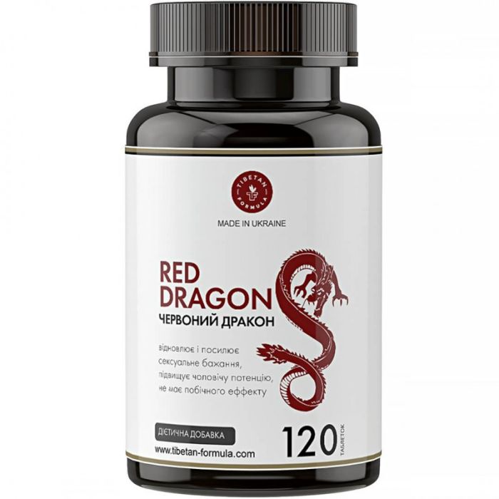 Червоний дракон для чоловічої потенції 60 капс Тибетська формула