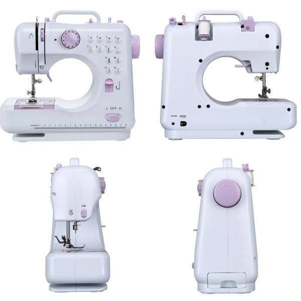 Міні швейна машинка для дому Household Sewing Machine Yasm-505A маленька автоматична швейна машинка