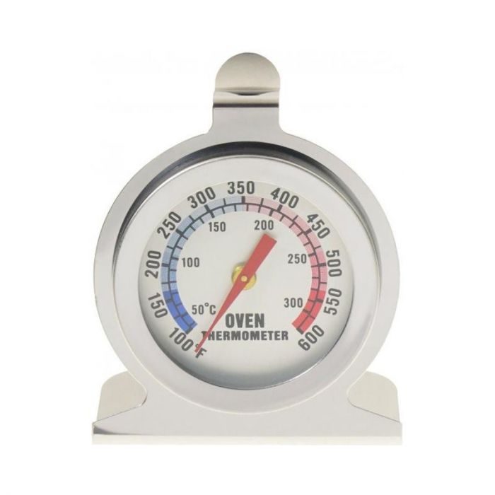 Градусник для духовки Сріблястий з кольоровою шкалою термометр для духовки газової плити