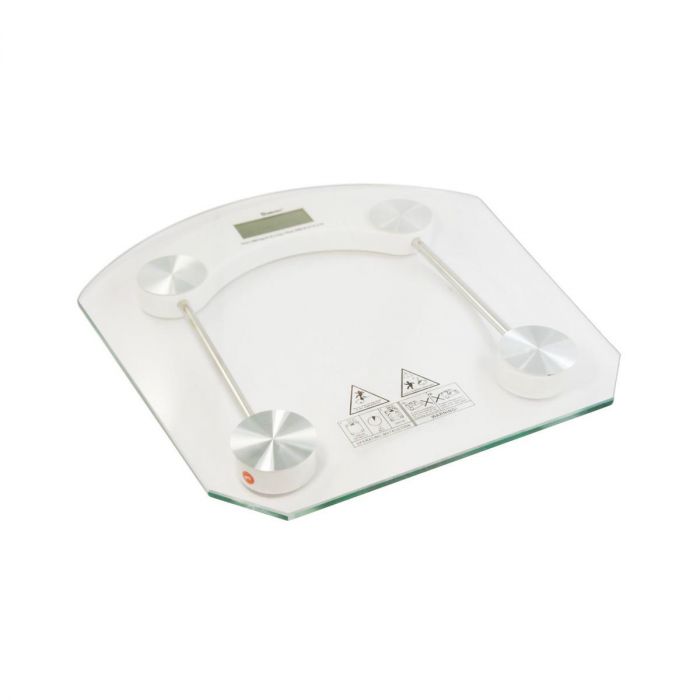 Електронні підлогові ваги Domotec MS-2003B домашні скляні ваги до 180кг напольные электронные весы