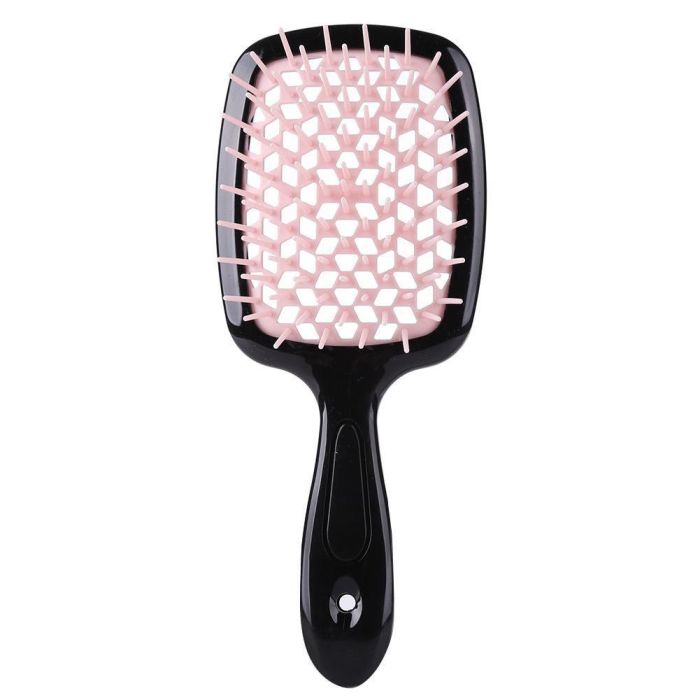 Щітка для волосся Superbrush Janeke Чорний/світло-рожевий розчіска для мокрого волосся расческа для волос