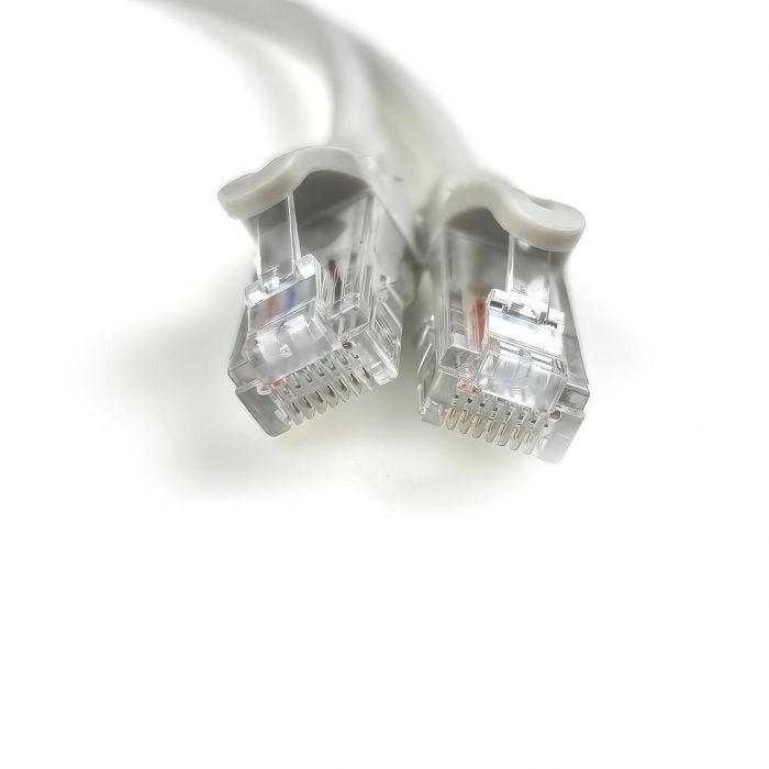 Кабель Ethernet LAN Cat 5E HX Білий дріт для роутера 20 м патч корд кабель RJ-45 интернет кабель