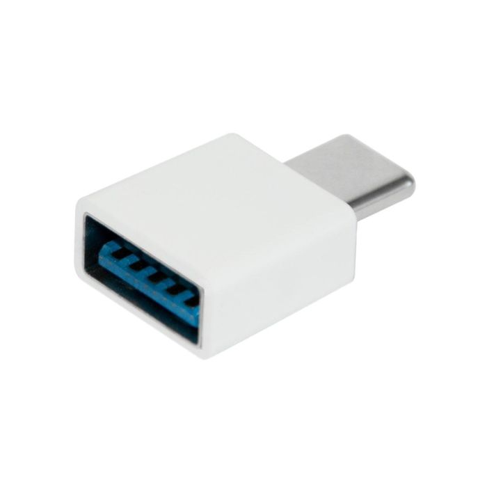Перехідник USB Type C Білий OTG перехідник з Type C на USB - адаптер Type C USB
